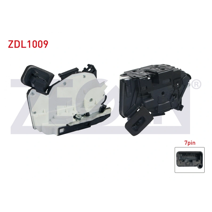 KAPI KILIDI MOTORLU SAG ON 7 PIN VW GOLF VI - VII - JETTA III - IV - POLO - SHARAN - TOURAN - PASSAT - AMAROK - CADDY IV 08-/ SKODA OCTAVIA - RAPID - YETI 09-/ SEAT IBIZA V - LEON - ALHAMBRA 08-