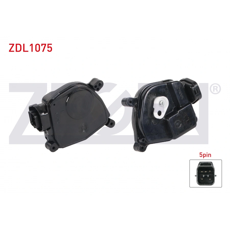 KAPI KILIDI MOTORLU SOL ARKA 5 PIN (BRAKETSIZ) HYUNDAI ACCENT II 2000-2005/ KIA RIO II 2006-2011