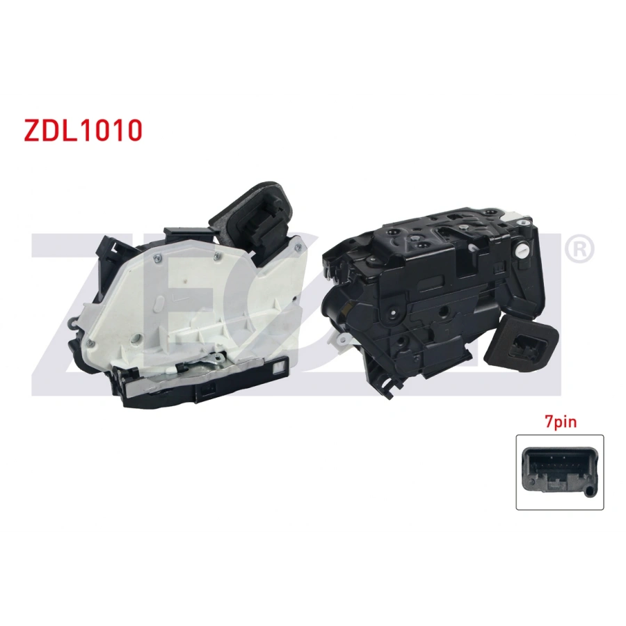 KAPI KILIDI MOTORLU SOL ARKA 7 PIN VW GOLF VI - VII - JETTA III - IV - POLO - SHARAN - TOURAN - PASSAT - AMAROK - CADDY IV 08-/ SKODA OCTAVIA - RAPID - YETI 09-/ SEAT IBIZA V - LEON - ALHAMBRA 08-
