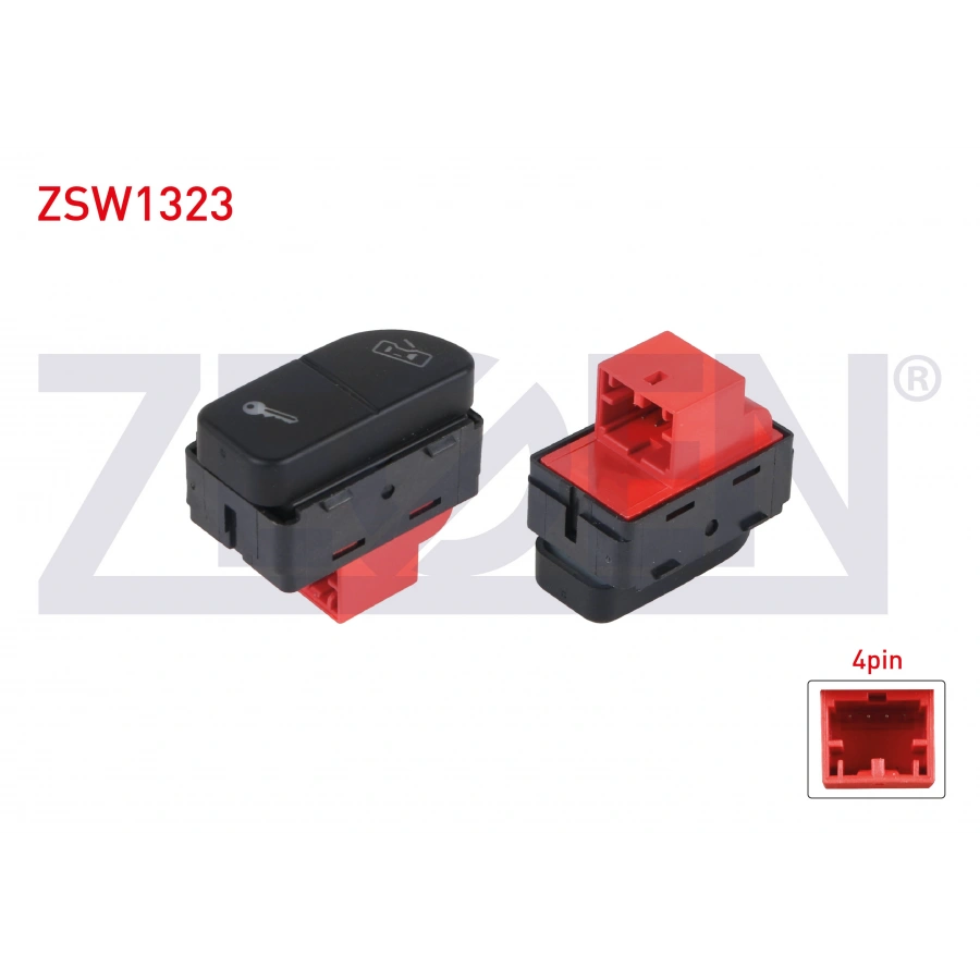 KAPI KILIT ANAHTARI 4 PIN VOLKSWAGEN POLO 2001-2012