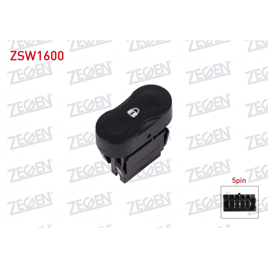 KAPI KILIT ANAHTARI 5 PIN DACIA DUSTER 2009-2012 / LOGAN 2004-2012 / SANDERO 2008-2013