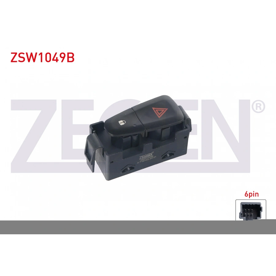 KAPI KILIT VE FLASOR ANAHTARI 6 PIN RENAULT MEGANE III - SCENIC III 2008-2015/ DACIA LODGY - SANDERO - DOKKER 2008-