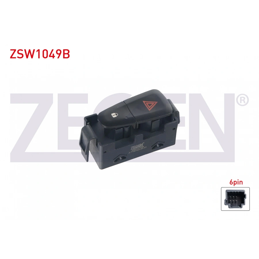 KAPI KILIT VE FLASOR ANAHTARI 6 PIN RENAULT MEGANE III - SCENIC III 2008-2015/ DACIA LODGY - SANDERO - DOKKER 2008-