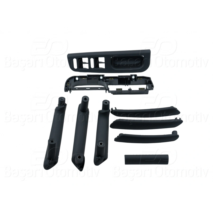 KAPI KOL TUTAMAK SETI (CAM DUGME CERCEVELI) SIYAH VW PASSAT B5 B5.5 96-05