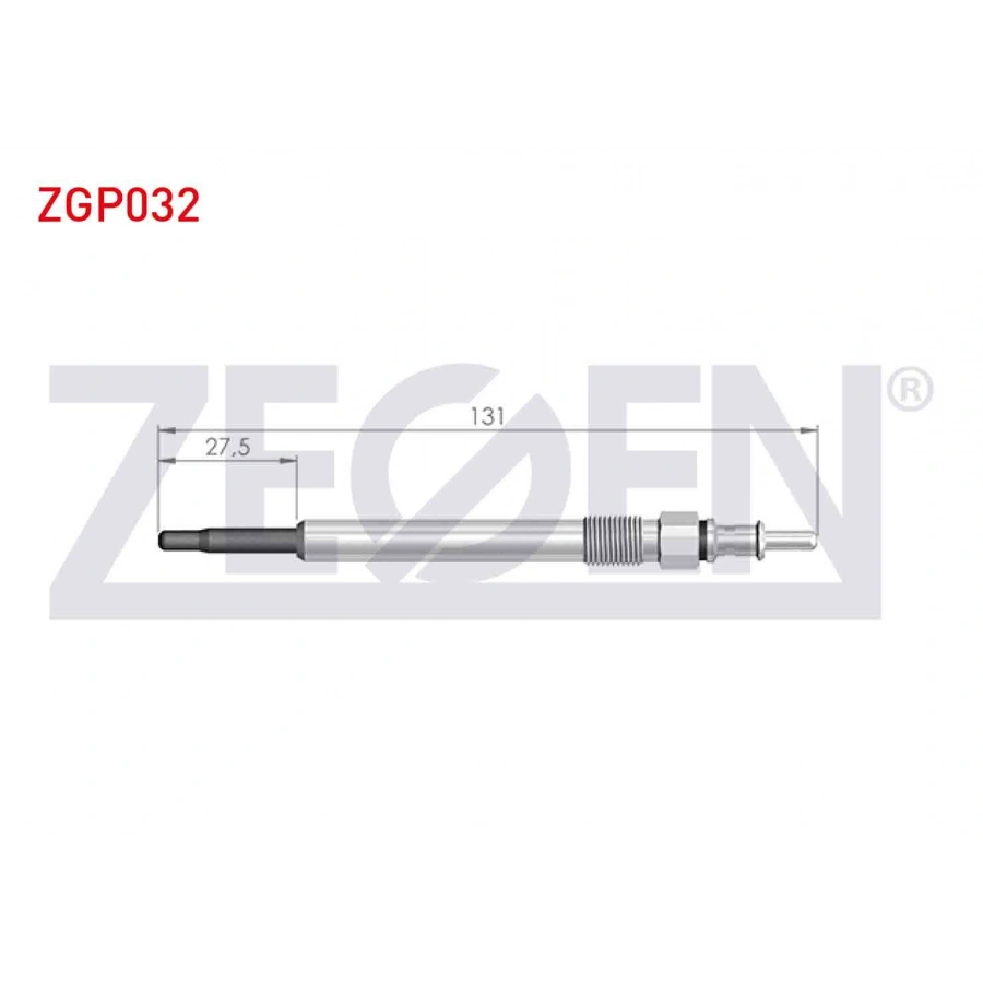 KIZDIRMA BUJI 11,5V MERCEDES C CLASS (W202) C 200CDI 1993-2000 / E CLASS (W210) E200CDI 1995-2002 / SPRINTER 3T (903) 308CDI 1995-2006 / VITO (638) 108-110-112CDI 1997-2003