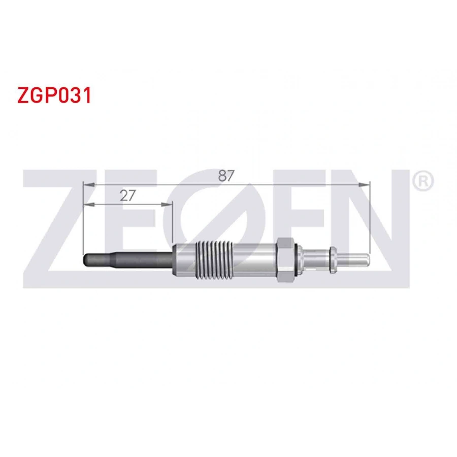 KIZDIRMA BUJI 11,5V MERCEDES SPRINTER 3T (903) 310-312D 1995-2006 / SPRINTER 2T (901,902) 208-210-212D 1995-2006 / SPRINTER 4T (904) 410-412D 1995-2006