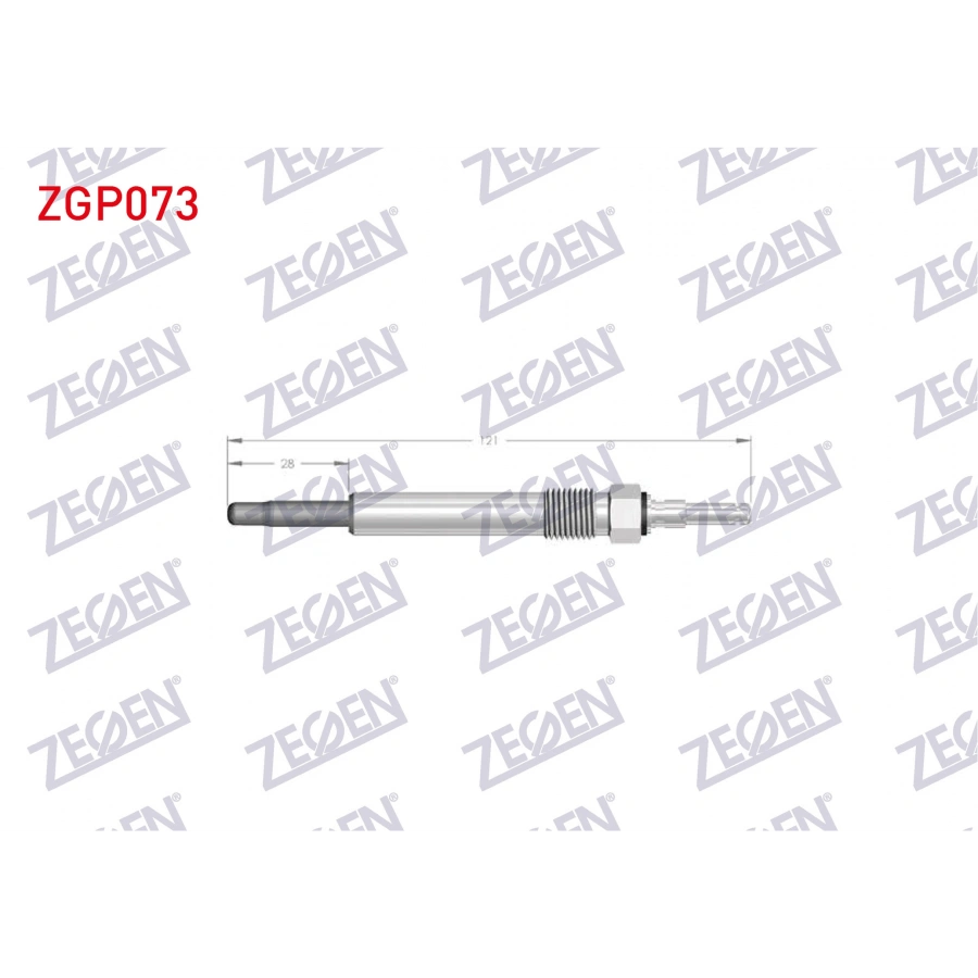 KIZDIRMA BUJI 11,5V MERCEDES (W202, S202, W124, S124) OM605, OM606