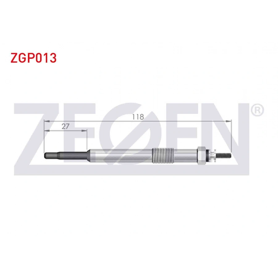KIZDIRMA BUJI 11V CITROEN C4 (LC) 2.0HDI 2004-2009 / C5 III (RD) 2.0HDI 2008-2015 / FORD MONDEO IV 2.0TDCI 2007-2014 / PEUGEOT 307 (3A/C) 2.0HDI 2000-2007 / VOLVO S40 II (MS) 2.0D 2004-2012
