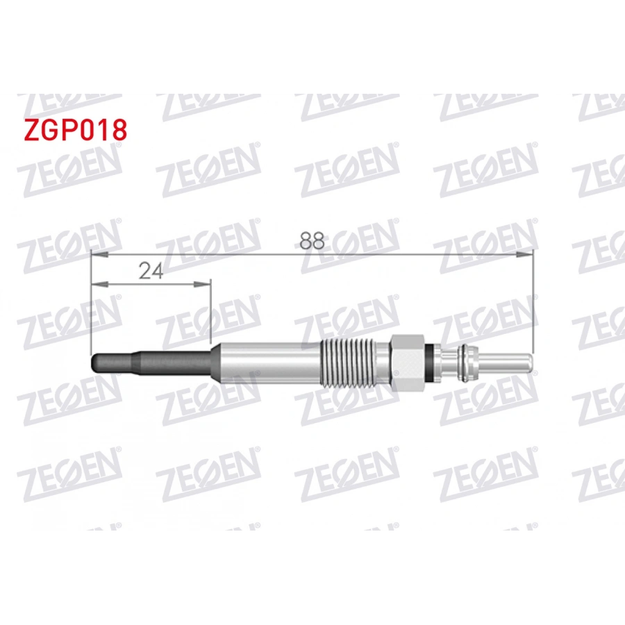 KIZDIRMA BUJI 11V DACIA DUSTER 1.5DCI 2009-2012 / SANDERO 1.5DCI 2008-2013 / RENAULT CLIO III (BR0/1,CR0/1) 1.5DCI 2005-2012 / MEGANE II (BM0/1,CM0/1) 1.5DCI 2002-2008 / KANGOO (KW0/1) 1.5DCI 2008-