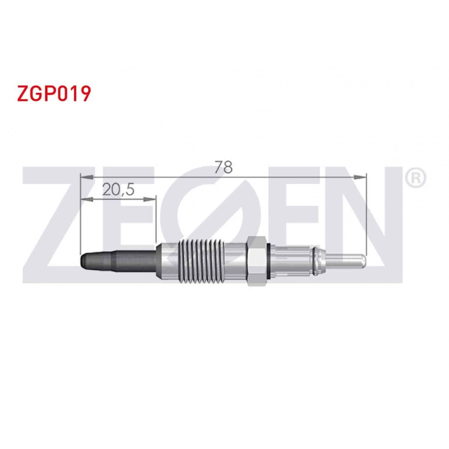 KIZDIRMA BUJI 11V FIAT DOBLO (119,223) 1.9D 2001-2010