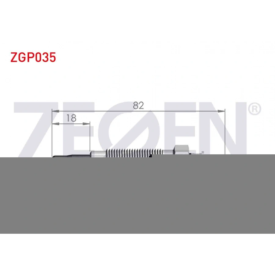 KIZDIRMA BUJI 11V MITSUBISHI L 300 (P0W,P1W) 2.5D 1986-2006 / L200 (K3T,K2T,K1T,K0T) 2.5D 1986-1996 / PAJERO II (V3W,V2W,V4W) 2.5TD 1990-1999 / PROTON PERSONA 400 (C9S) 2.0D 1994-
