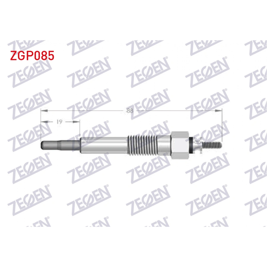 KIZDIRMA BUJI 11V OPEL CORSA A 1.5 TD / ASTRA F 1.7 TDS