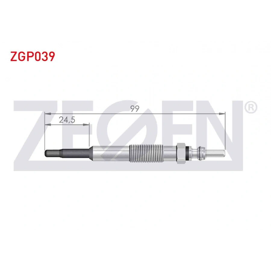 KIZDIRMA BUJI 11V RENAULT KANGOO (KC0/1) 1.9D 1998-2008 / MEGANE I (BA0/1) 1.9D 1996-2003 / SCENIC I (JA) 1.9DT 1999-2003