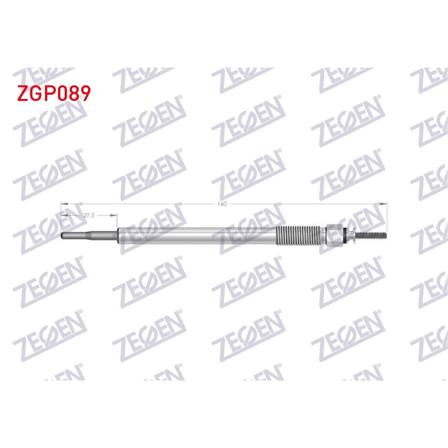 KIZDIRMA BUJI 11V TOYOTA AVENSIS 2.0, 2.2 D-4D 2005-2008 / COROLLA VERSO 2.2 D-4D 2006-2009 / RAV4 III 2.2 D-4D