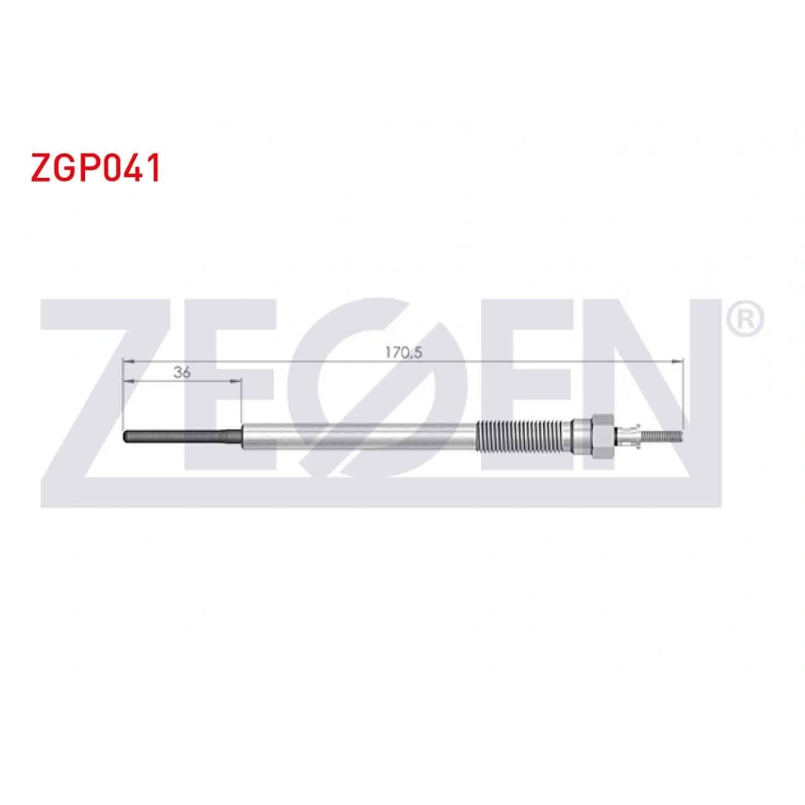 KIZDIRMA BUJI 11V TOYOTA AVENSIS (T22-T25) 2.0D-4D 1997-2008 / / HI-LUX PICK UP (KUN_) 2.5D-4D 2005-2015 / LAND CRUISER (J12) 3.0D-4D 2002-2008 / LAND CRUISER (KDJ15_GRJ15_) 3.0D-4D 2010-