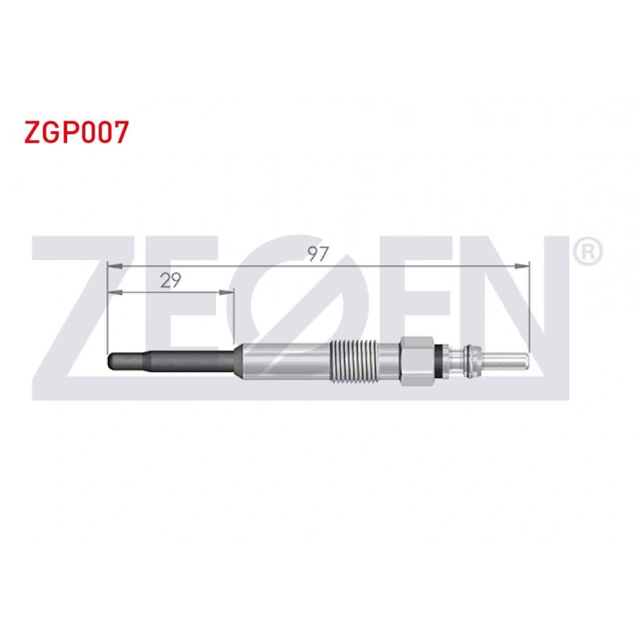 KIZDIRMA BUJI 11V VOLKSWAGEN TRANSPORTER V (7H_,7E_) 1.9TDI 2003-2011 / GOLF IV (1J1) 1.9TDI 1997-2005 / BORA (1J2) 1.9TDI 1998-2005 / POLO (9N_) 1.4TDI 2001-2012 / AUDI A4 (8E2,B6) 1.9TDI 2000-2004