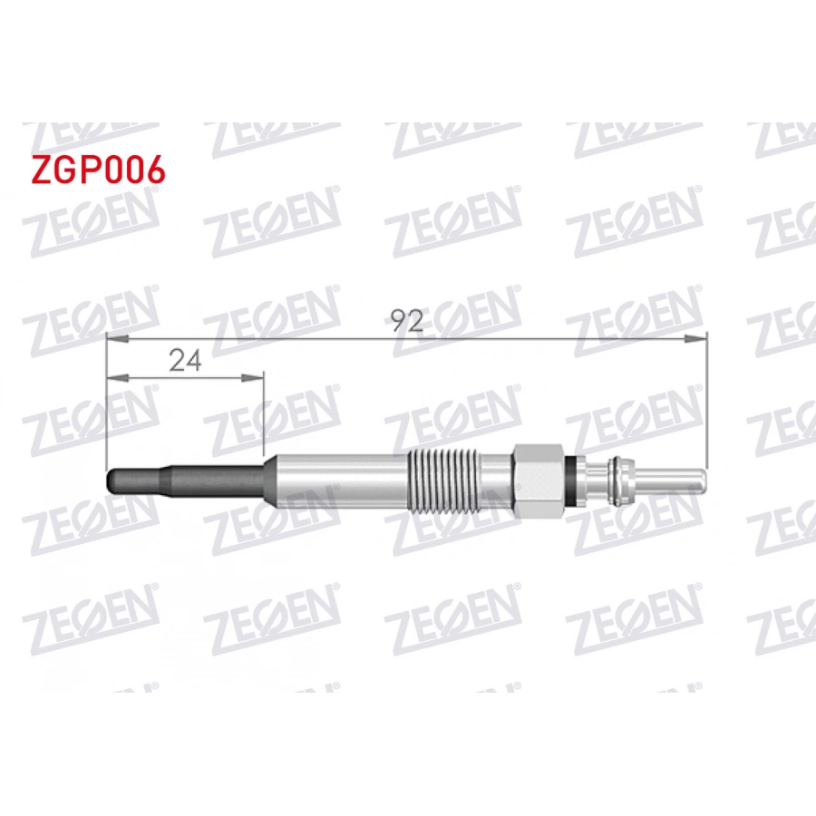 KIZDIRMA BUJI 12V TRANSPORTER IV (70XB,70XC,7DB,7DW) 2.5TDI 1990-2003 / PASSAT (3B3) 1.9TDI 2000-2005 / RENAULT MEGANE I (BA0/1) 1.9DTI 1996-2003 / AUDI A4 (8E2,B6) 1.9TDI 2000-2004