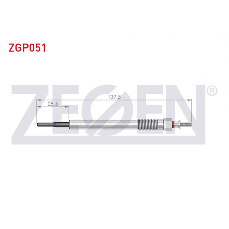 KIZDIRMA BUJI 4,4V HYUNDAI IX35 (LM) 2.0CRDI 2010- / SANTA FE (CM) 2.0-2.2CRDI 2006-2012 / KIA SORENTO II (XM) 2.0-2.2CRDI 2009-2015 / SPORTAGE (SL) 2.0 CRDI 2010-