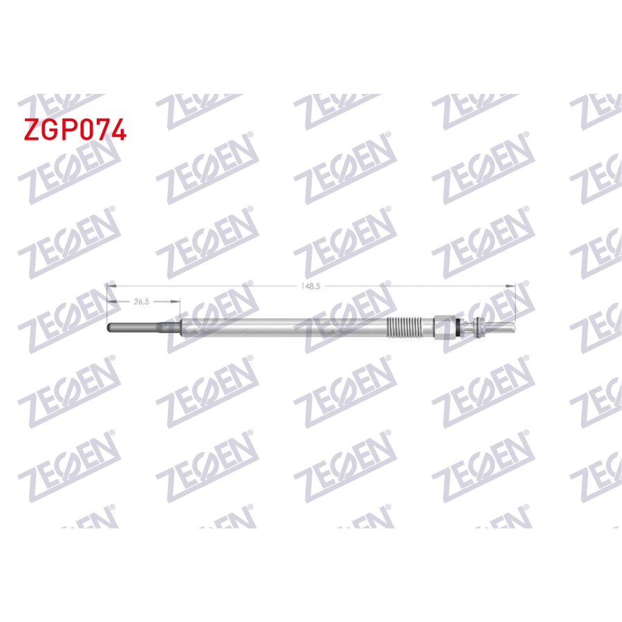 KIZDIRMA BUJI 4,4V MERCEDES (W203, W204, C219, W211, W461, X164, X204, W164, W221, W639, B906) OM629, OM640, OM642