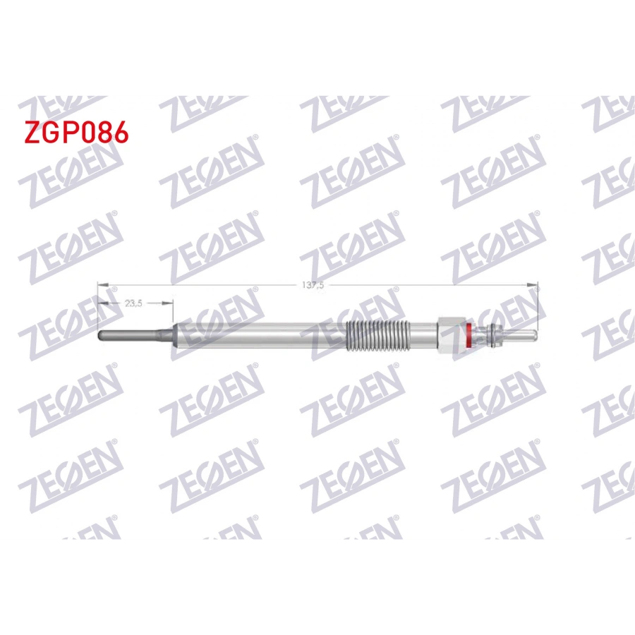 KIZDIRMA BUJI 4,4V OPEL ASTRA J 1.7 CDTI 2011-2015 / CORSA D 1.7 CDTI 2009-2014 / MERIVA B 1.7 CDTI 2010-2015