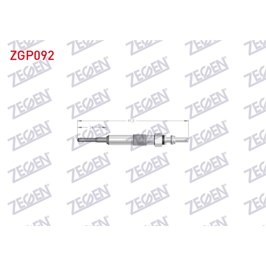 KIZDIRMA BUJI 4,4V RENAULT MEGANE III, SCENIC III 1.9 dCi 2009- / SUZUKI GRAND VITARA 1.9 DDIS 2005-2015