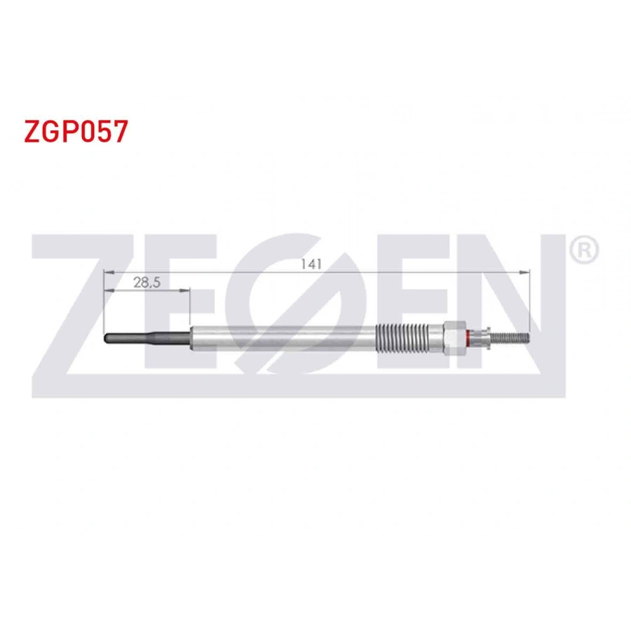 KIZDIRMA BUJI 4,4V VOLVO C30 D5 2006-2012 / S60 2.4 D5 2000-2010 / S80 II 2.4D 2006- / V60 D3 2010- / V60 D5 2010-