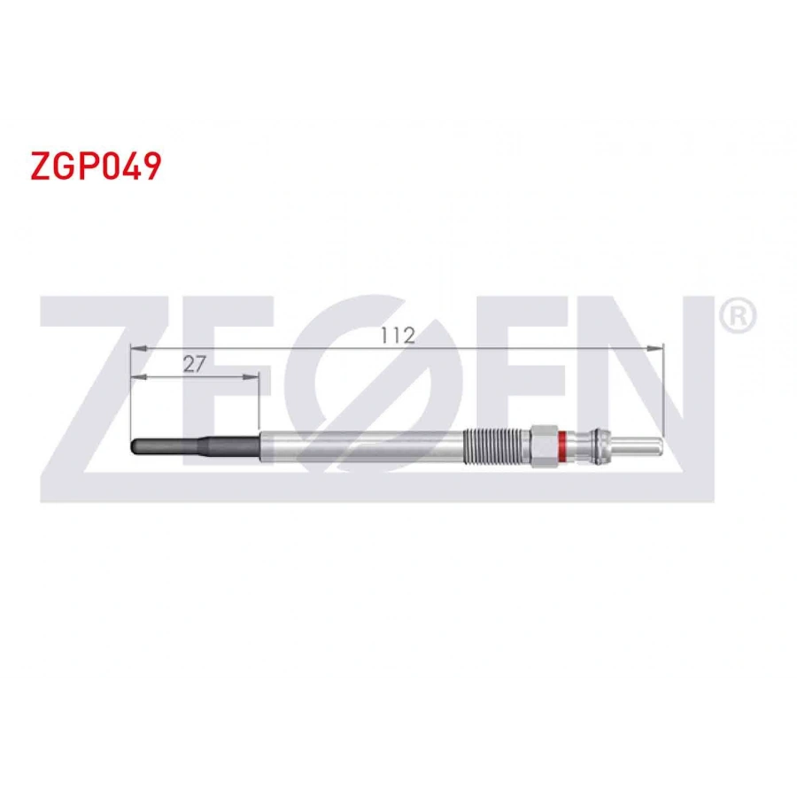 KIZDIRMA BUJI 5V CITROEN BERLINGO 1.6HDI 2008- / C3 II 1.6HDI 2009-2016 / CITROEN C4 (B7) 1.6HDI 2009- / PEUGEOT PARTNER 1.6HDI 2008- / 308 II 1.6HDI 2014-