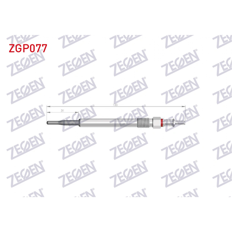 KIZDIRMA BUJI 5V MERCEDES (W203, S203, CL203, W211, S211) OM612, OM648