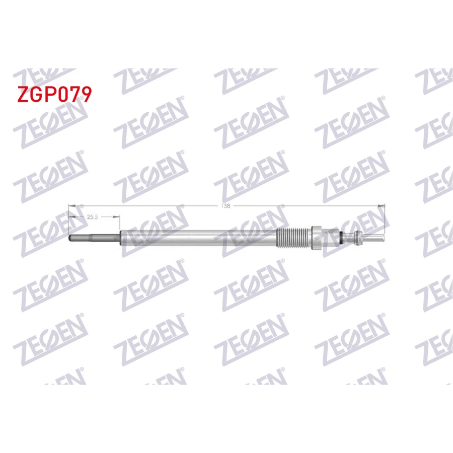 KIZDIRMA BUJI 7V MERCEDES (W176, W177, W204, W205, C257, W213, W639, W447, B907, B910) OM642, OM651, OM654, OM656