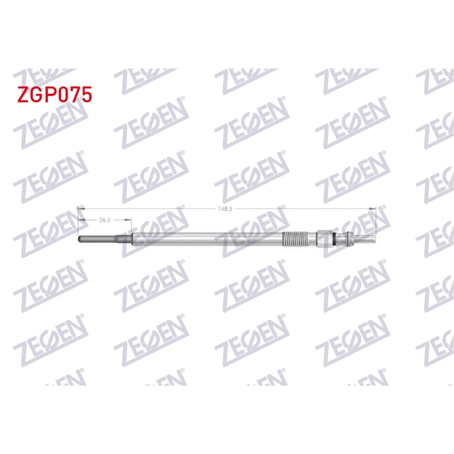 KIZDIRMA BUJI 7V MERCEDES (W176, W204, W205, C218, W211, W212, W164, W221, W639, W447, B906) OM640, OM642, OM651