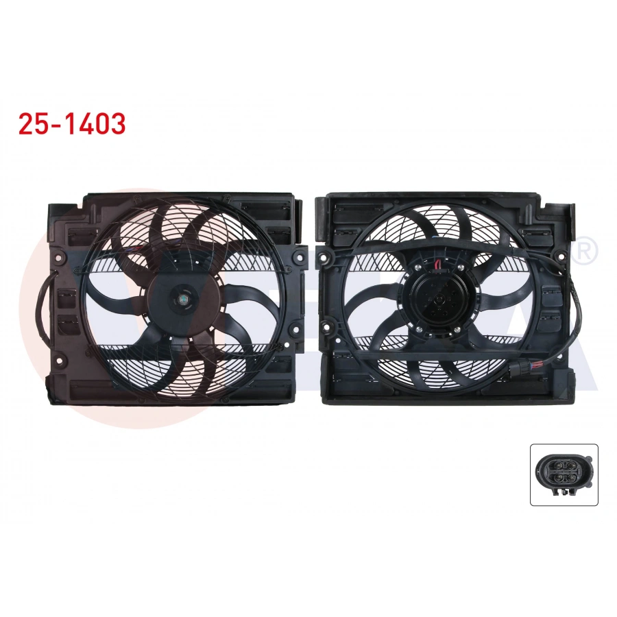 KLIMA FAN MOTORU E39 M52-54 96-98