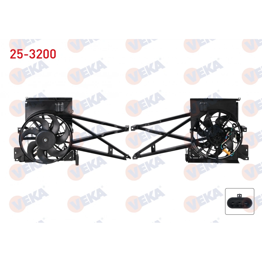 KLIMA FAN MOTORU VECTRA B X16XEL X18XE X20XEV X25XE 96-02