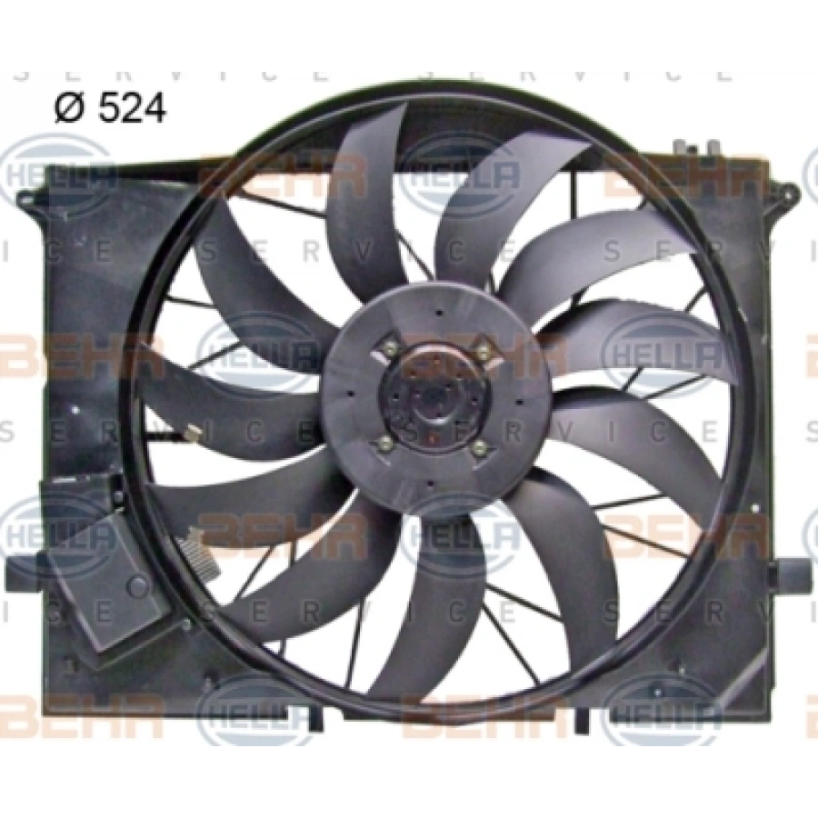 KLIMA FAN MOTORU W220 M112-113 01-