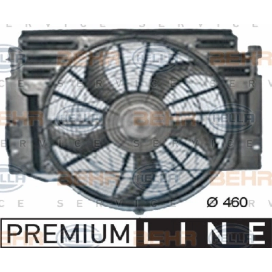KLIMA FAN MOTORU X5 E53 BM 00-05