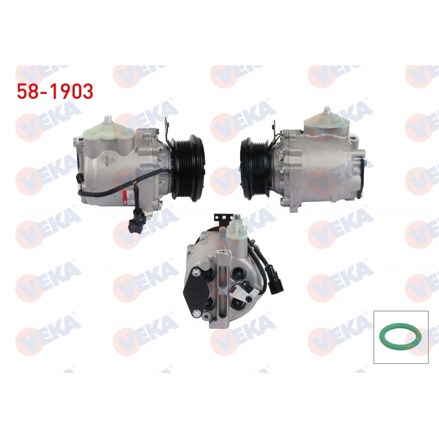 KLIMA KOMPRESORU 6PK 97mm FORD TRANSIT CONNECT - TOURNEO CONNECT 1.8 TDCI 2002-2013