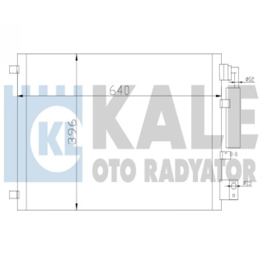 KLIMA RADYATÖRÜ 602X378X16 QASHQAI (J10) 1.6:2.0 07-13