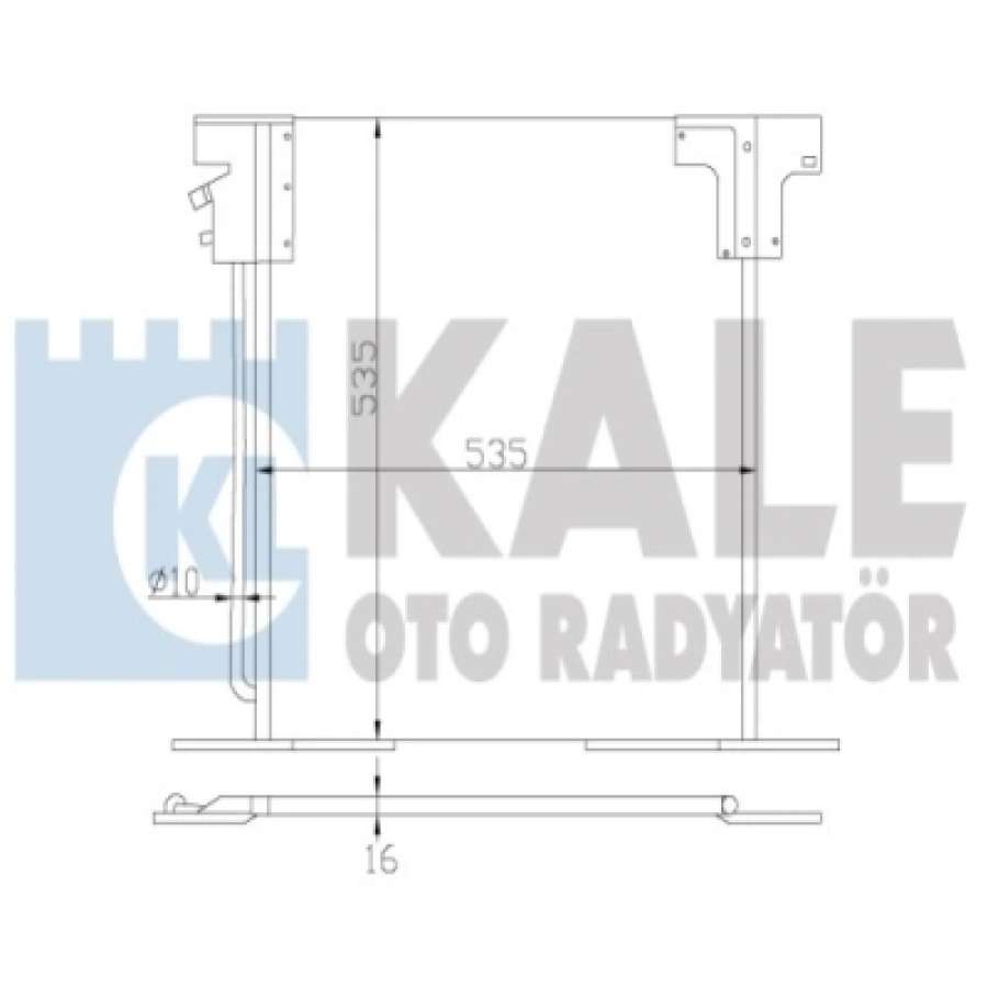 KLIMA RADYATÖRÜ 8FC 351 037 -344 VITO.108,110,111,112 611, 98-