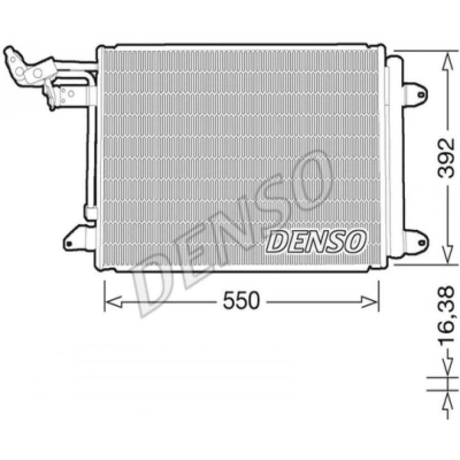KLIMA RADYATÖRÜ 8FC 351 301-041 GOLF5-GOLF6-JETTA-A3-LEON-OCTAVIA BM 04-13