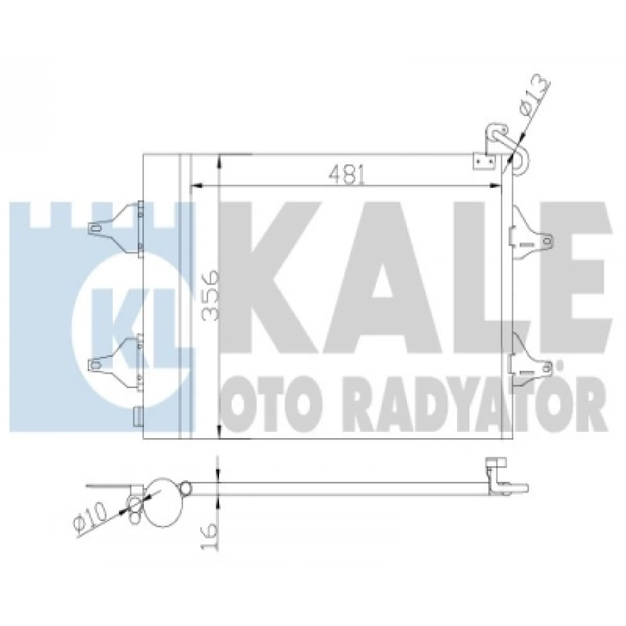 KLIMA RADYATÖRÜ 8FC 351 301-531 (KURUTUCULU) POLO-CORDOBA-FABIA BM 01-10
