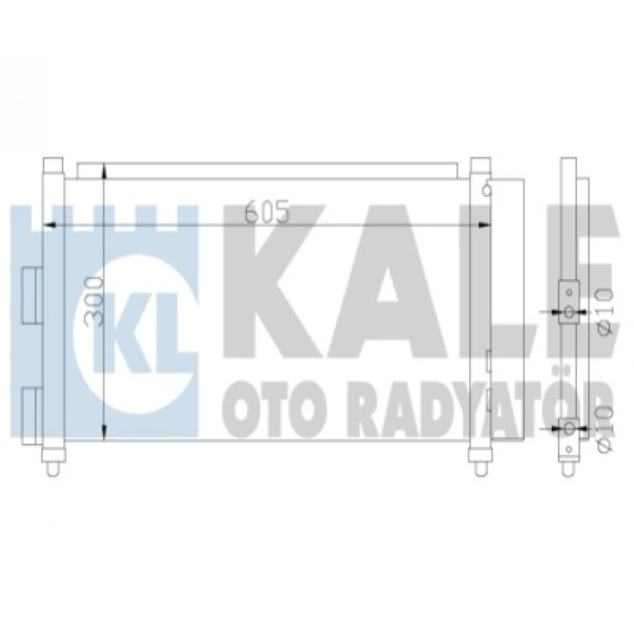 KLIMA RADYATÖRÜ AL/AL(JTD) DOBLO/PUNTO/IDEA 1,2-1,3-1,4-1,9 01-06