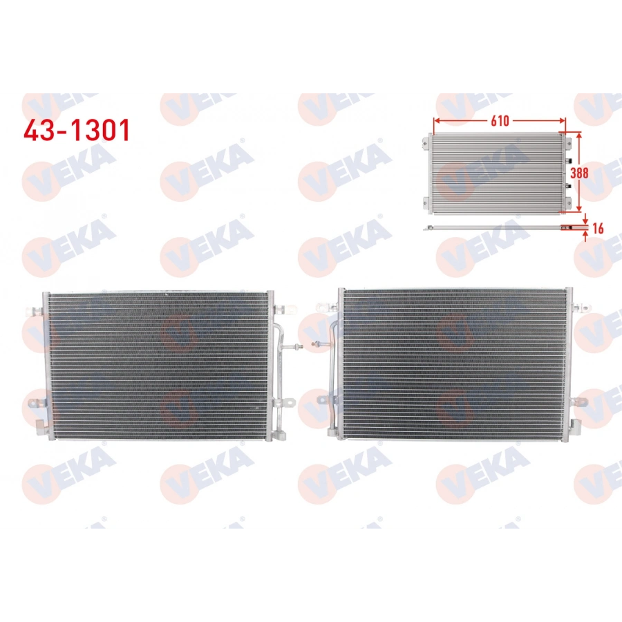 KLIMA RADYATORU AUDI A4 (8EC,B7) 2.7 TDI 2004-2008