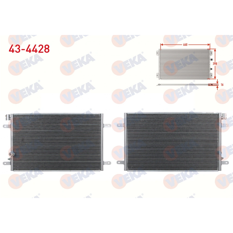 KLIMA RADYATORU AUDI A6 (4F2,C6) 2.0 TDI A-T/M-T 2004-2011