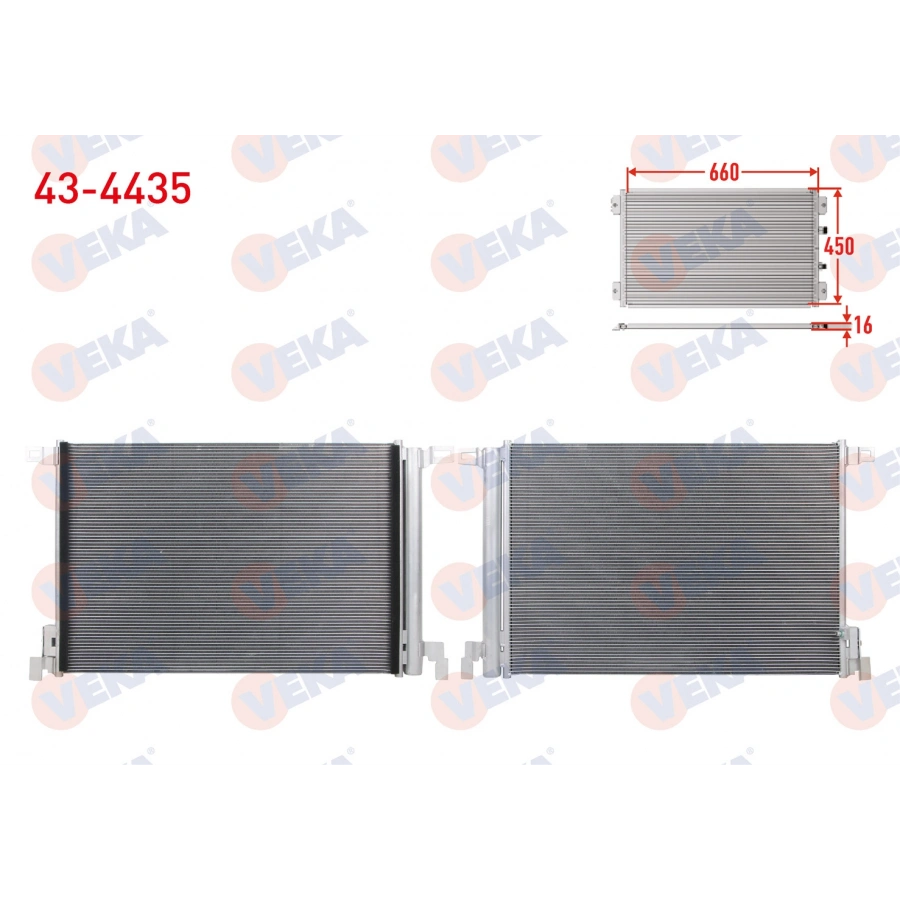 KLIMA RADYATORU AUDI A6 C8 40 TDI 18-/ A7 4KA 40 TDI 18-/ A8 D5 50 TDI, 55 TFSI, 60 TFSI, TDI 17-/ Q7 4MB 2.0 TFSI, 3.0 TFSI, 50 TDI 15-/ Q8 4MN 50 TDI, 55 TFSI, SQ8 TDI 18-/ TOUAREG (CR7) 3.0 TDI 17-