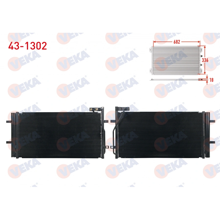 KLIMA RADYATORU AUDI Q3 (8U) 1.4 TFSI 2011-