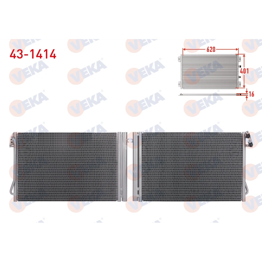 KLIMA RADYATORU BMW 1 SERISI (E87) 116 i 2003-2012