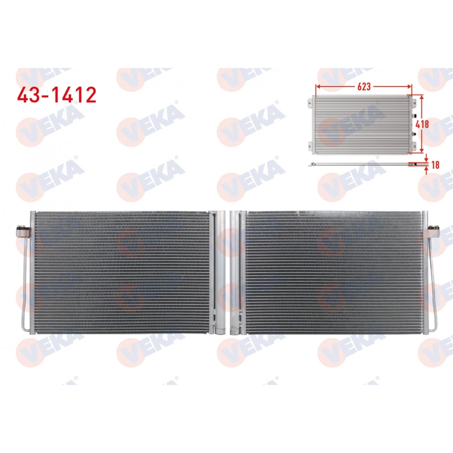 KLIMA RADYATORU BMW 5 SERISI (E60) 520 i 2003-2010