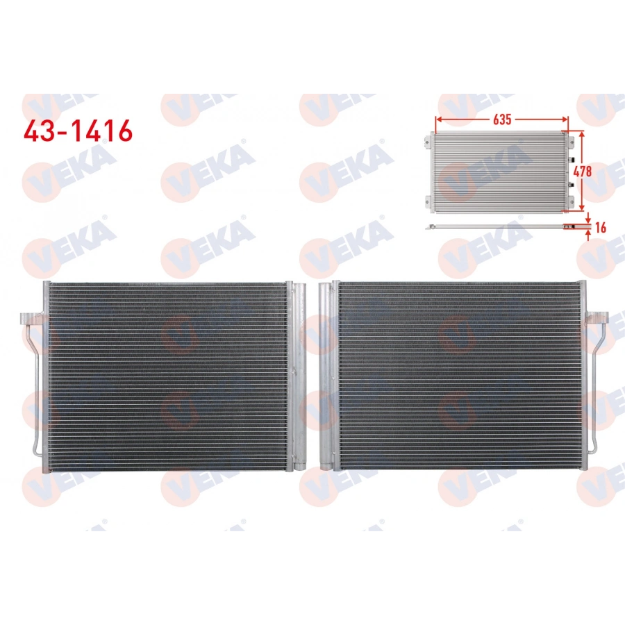 KLIMA RADYATORU BMW 5 SERISI (F10) 523 i 2010-