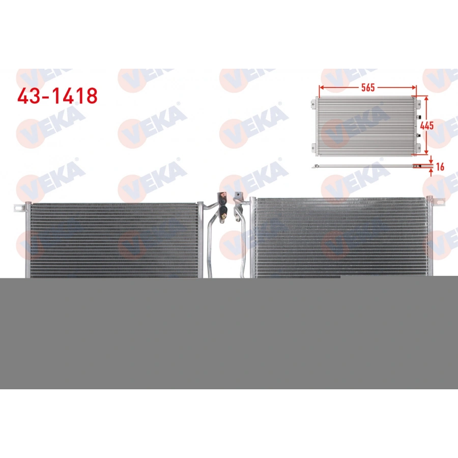 KLIMA RADYATORU BMW X3 (E83) 2.0i 2004-2010