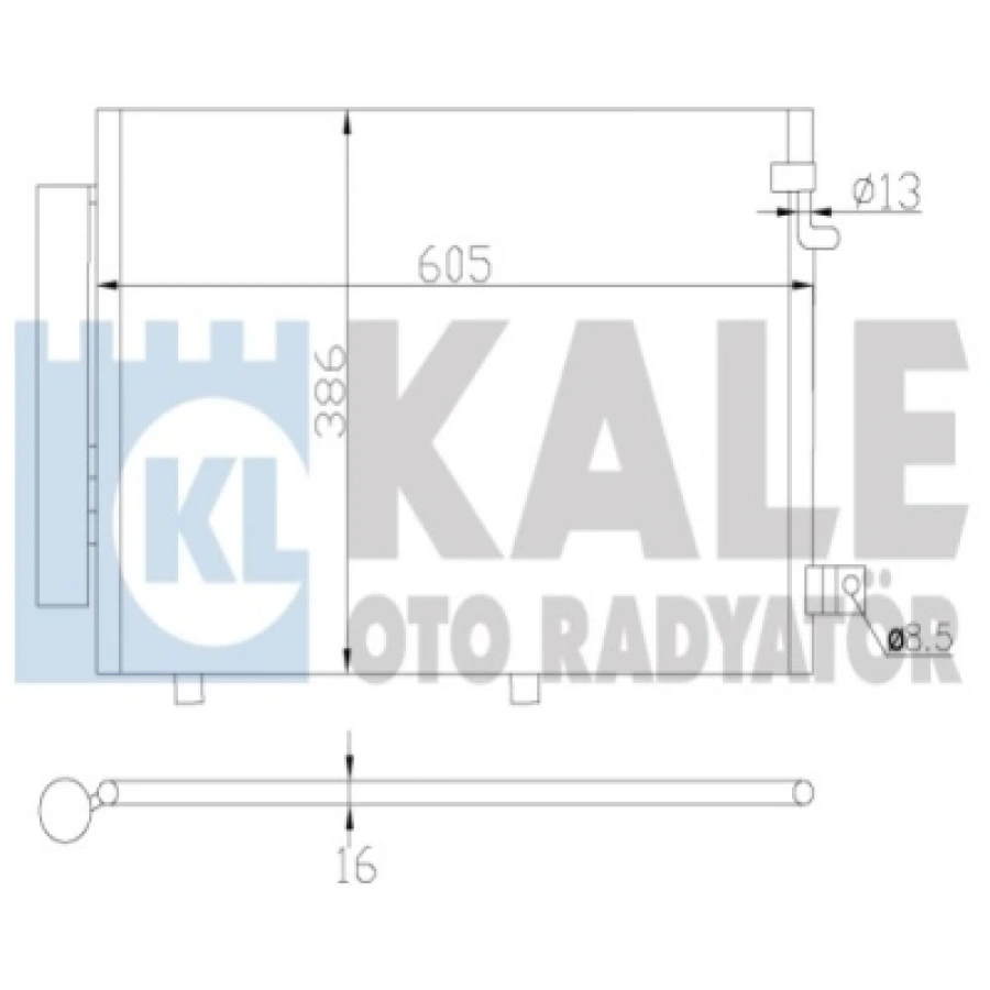 KLIMA RADYATÖRÜ BV61 19710 BB FOCUS/C-MAX 1,6 TDCI 11-