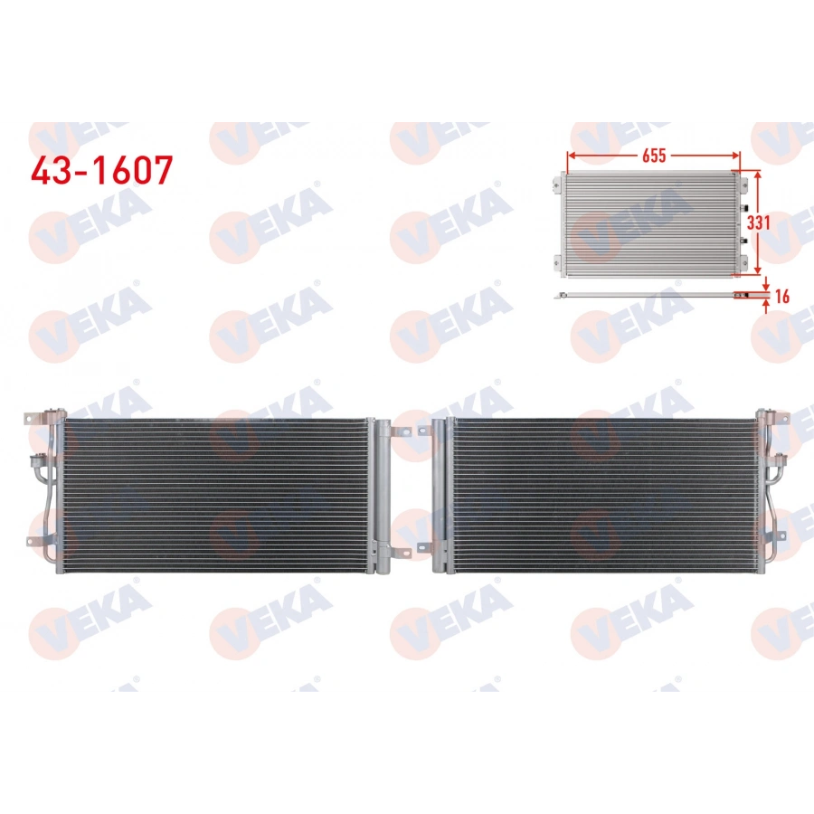 KLIMA RADYATORU CHEVROLET CAPTIVA (C140) 2.0 D 2012-2014